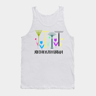 Rechenzentrum Gärtner Humor Gartenarbeit Spaß Tank Top